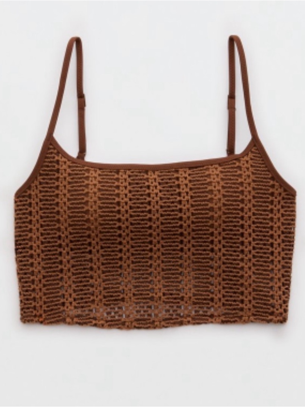 Aerie Cloudweave Crochet
Longline Scoop Bikini Top - Picture 6 of 6